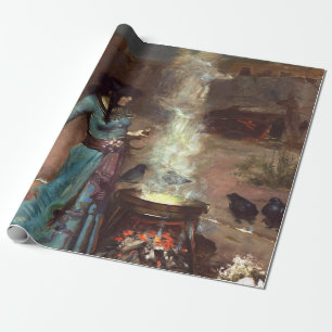 Papier Cadeau Cercle magique Haute Résolution John Waterhouse