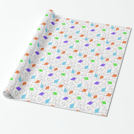 Papier Cadeau Cerfs-volants de tourbillonnement