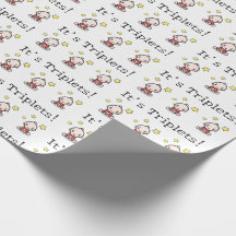 C'est Triplets ! Unisex, Enveloppe Cadeau pour béb