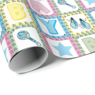 Papier Cadeau C'est un bébé