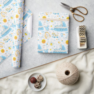 Papier Cadeau C'est un papier d'enveloppement pour garçon