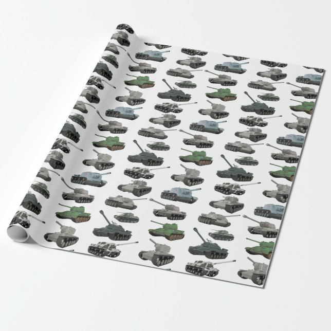 Papier Cadeau Chaînes soviétiques de 2ÈME GUERRE MONDIALE (Déroulé)