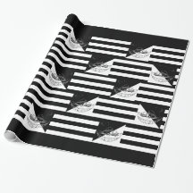 Chalboard - Voiture & Arbre / Noir / Blanc 