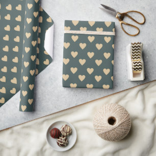 Papier Cadeau Chaleureux Automne Motif esthétique, Automne Cosy