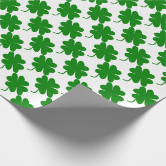 Papier Cadeau Chance du papier d'emballage irlandais