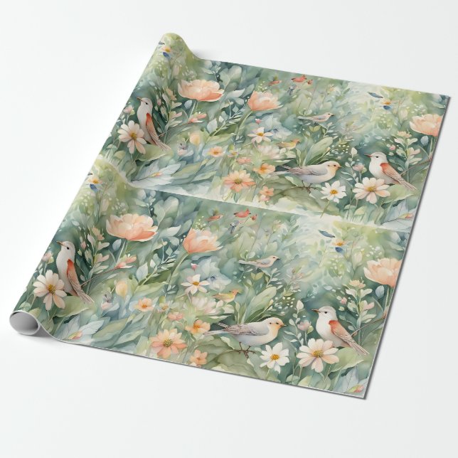 Papier Cadeau Chanter l'amour (Déroulé)