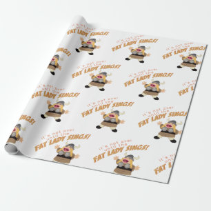 Papier Cadeau Chanteur d'opéra