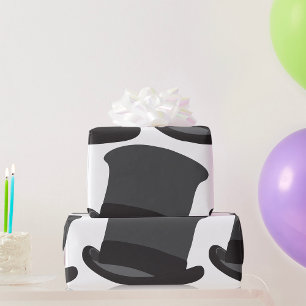 Papier Cadeau Chapeau noir