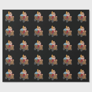 Papier Cadeau Chariot minier de Doc Blanche-Neige Art diamant