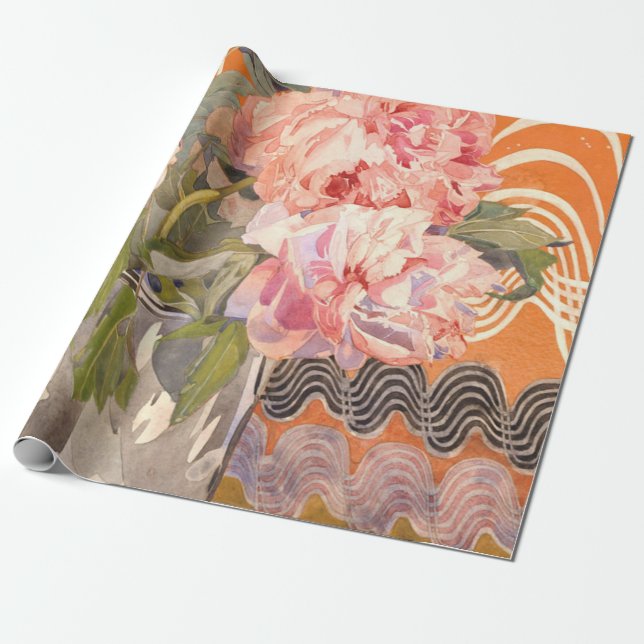 Papier Cadeau Charles Rennie Mackintosh - Pies (Déroulé)