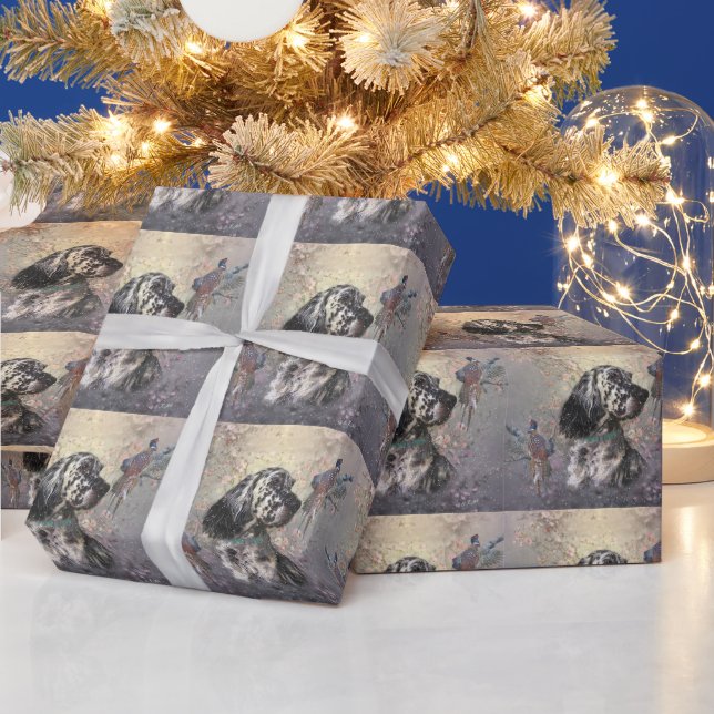 Papier Cadeau Chasse au faisan (Vacances)