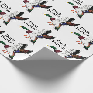 Papier Cadeau Chasseur de canard