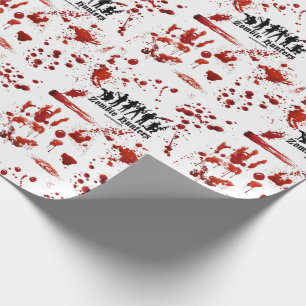 Papier Cadeau chasseurs de zombi internationaux