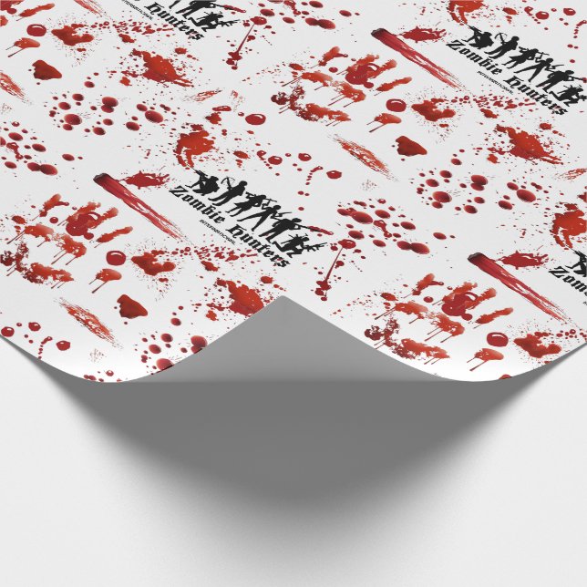 Papier Cadeau chasseurs de zombi internationaux (Coin)
