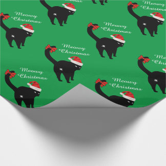Papier Cadeau Chat de Noël
