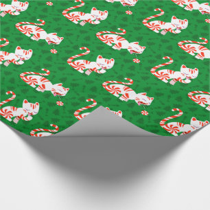 Papier Cadeau Chat mignon de sucre de canne