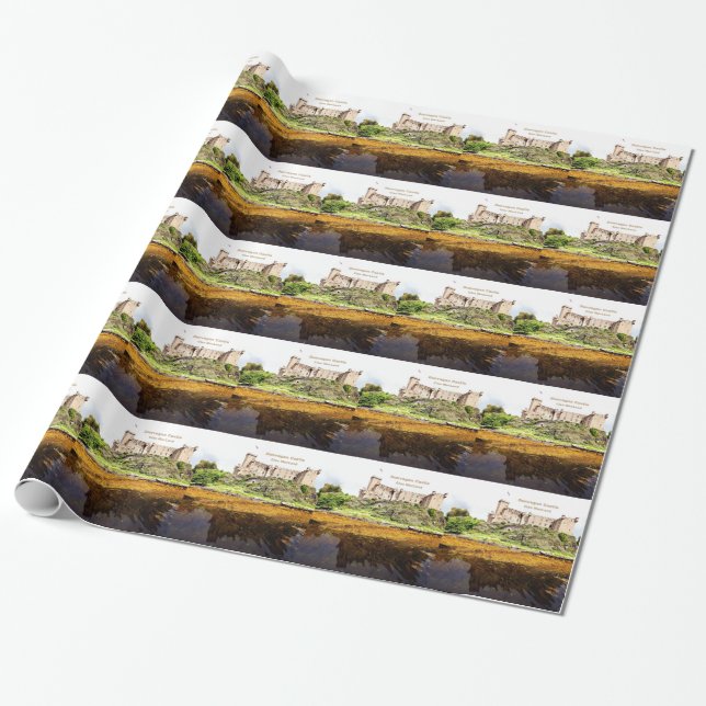 Papier Cadeau Château de Scotland Dunvegan (Déroulé)