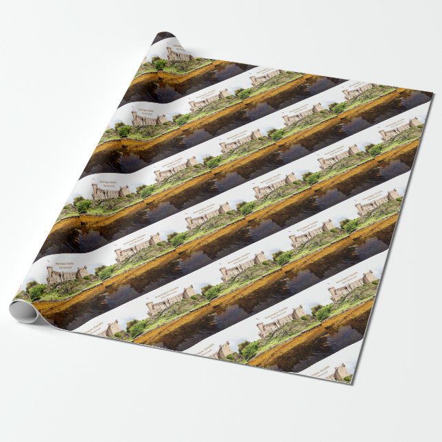 Papier Cadeau Château de Scotland Dunvegan (Déroulé)