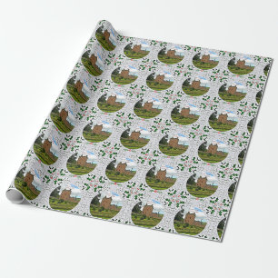 Papier Cadeau Château d'Edzell - Lindsay Clan