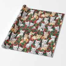 Chatons à Holly Christmas