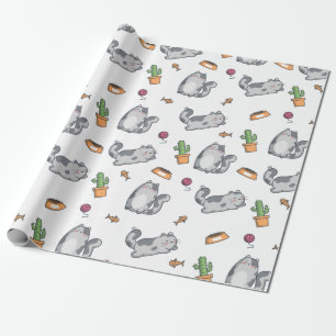 Papier Cadeau Chats