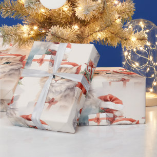 Papier Cadeau Chats festifs avec papier d'emballage ludique