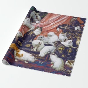 Papier Cadeau Chats (Les Amoureux de ma femme), Carl Kahler