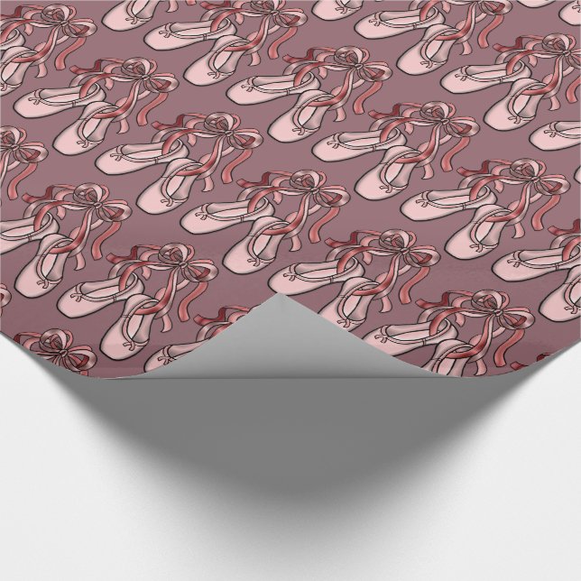 Papier Cadeau Chaussures Ballerina (Coin)