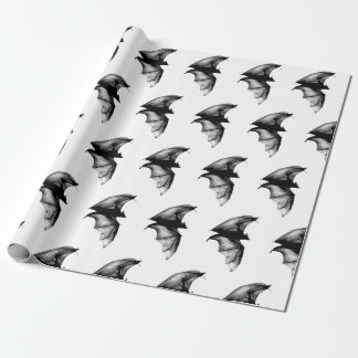 Papier Cadeau Chauves-souris vampires gothiques