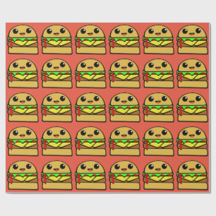 Papier Cadeau Cheeseburger de Lil