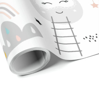 Papier Cadeau Chemin vers la Lune