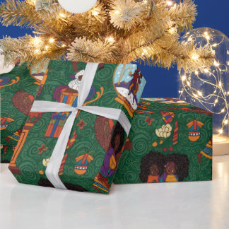 Papier Cadeau Cheminée