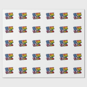 Papier Cadeau Chemise Bi Pan Ace Still Grace Citations drôles