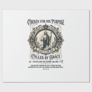 Papier Cadeau Chemise Électricien Jésus Conception basée sur la