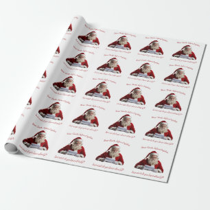 Papier Cadeau Cher Père Noël... Fantastique Père Noël, Noël