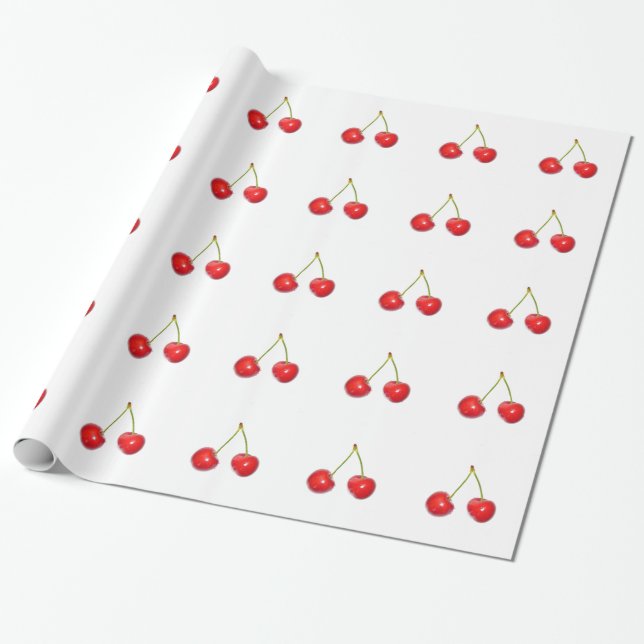 Papier Cadeau Cherry (Déroulé)