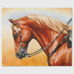 Papier Cadeau Cheval du Quartier Sorrel Ouest