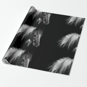 Papier Cadeau Cheval Head