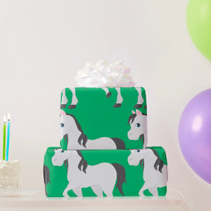 Papier Cadeau Cheval mignon
