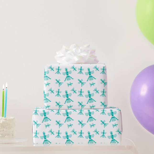 Papier Cadeau chevalier zuni (Cadeaux de fête)