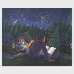 Papier Cadeau Chevaliers d'été