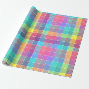 Papier Cadeau Chevauchement Pastel