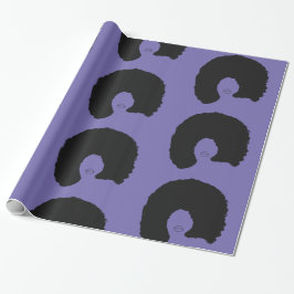 Papier Cadeau Cheveux Afro