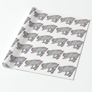 Papier Cadeau Chèvre bronzage de bébé de Pawing
