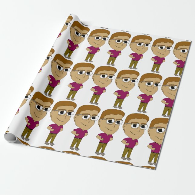 Papier Cadeau chibi (Déroulé)