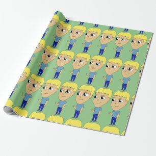 Papier Cadeau chibi