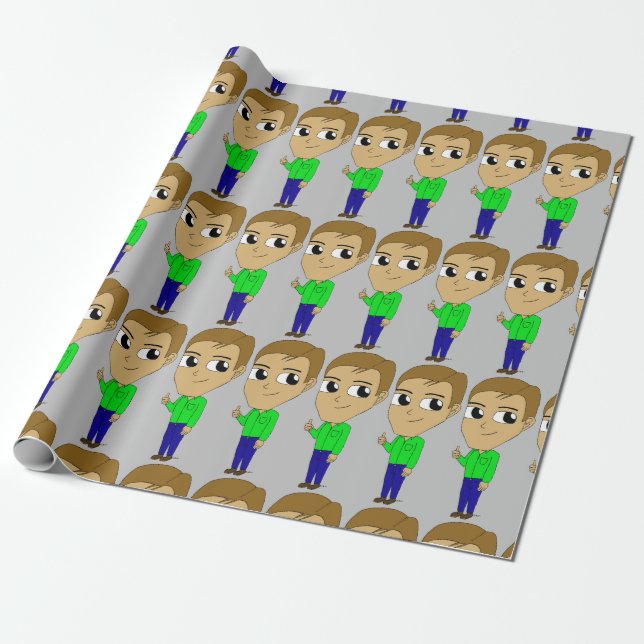 Papier Cadeau chibi    (Déroulé)