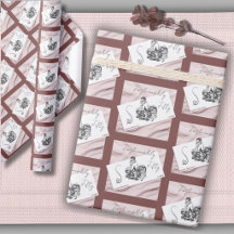 Papier cadeau Chic et Élégant Fashionably Fifty