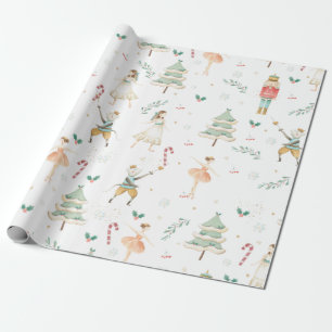 Papier Cadeau Chic Le Casse-Noisettes Ballet De Noël Découpage