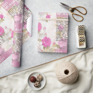 Papier Cadeau chic moubarak